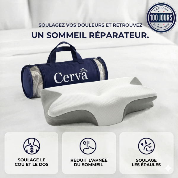 Cervâ - L'oreiller ergonomique